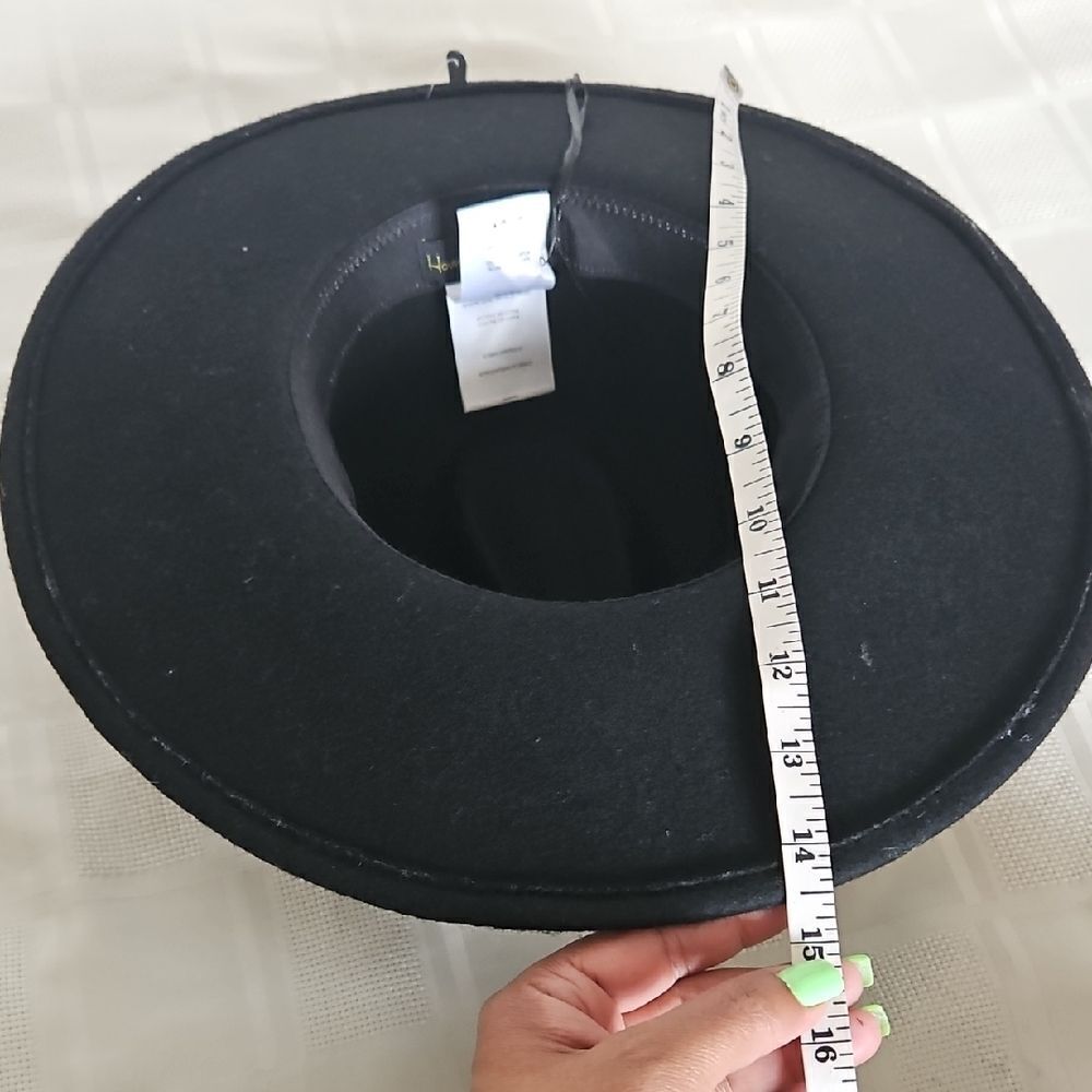 HOST PICK 🥳🥳 House of Harlow 1960 Black Wool Hat - Picture 7 of 16